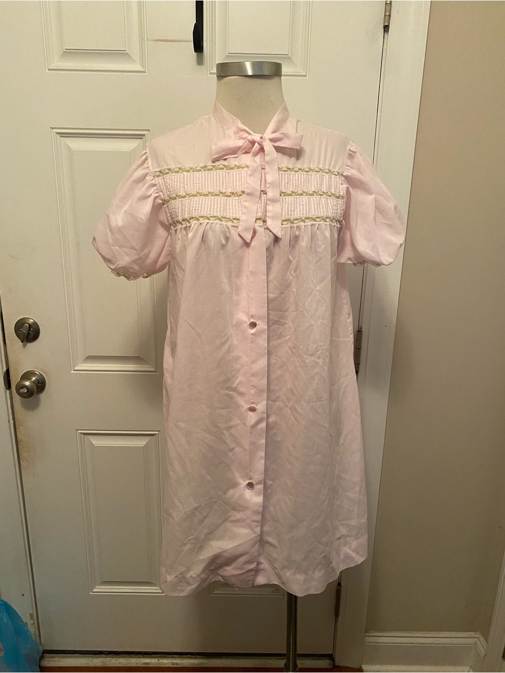 Pink Housecoat Robe by Schrank